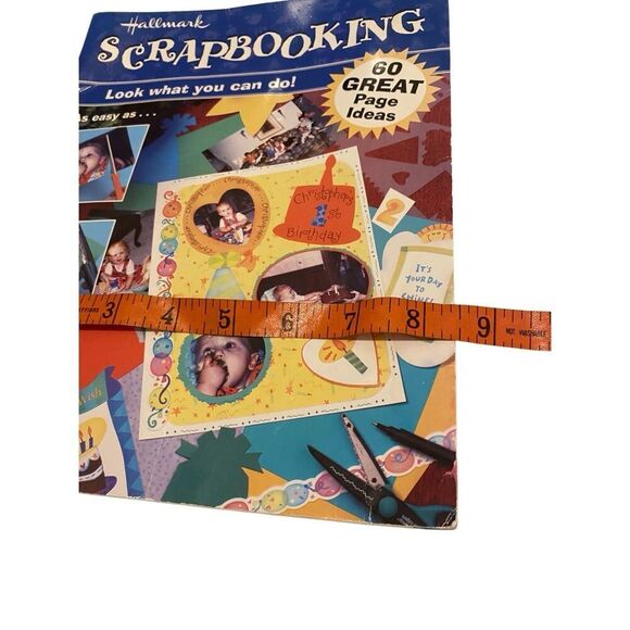 2003 Hallmark Scrapbooking Idea Book Paperback Crafts Diy Hobbies Vintage Y2k - Picture 5 of 8